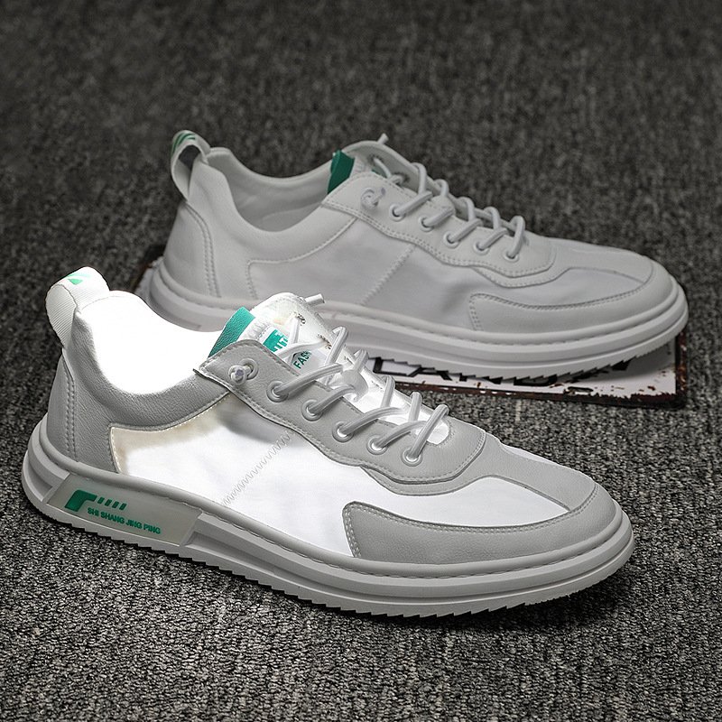 Men’s Trendy Breathable Canvas Board Shoes main image 0